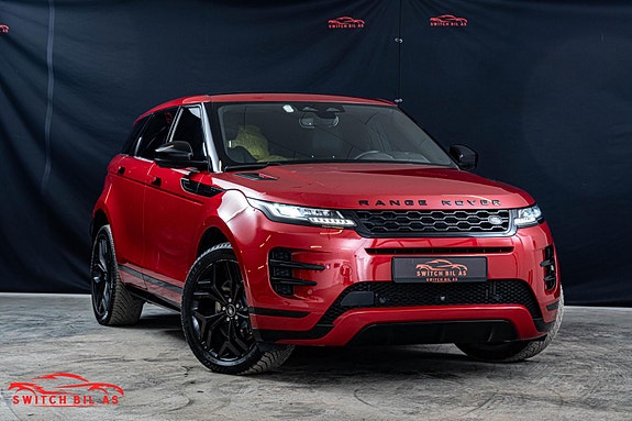Bruktbil til salgs: Land Rover Range Rover Evoque - 2021 - Rød - 309 hk ...