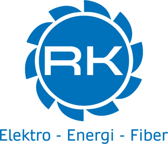RK Energi og Fiber logo