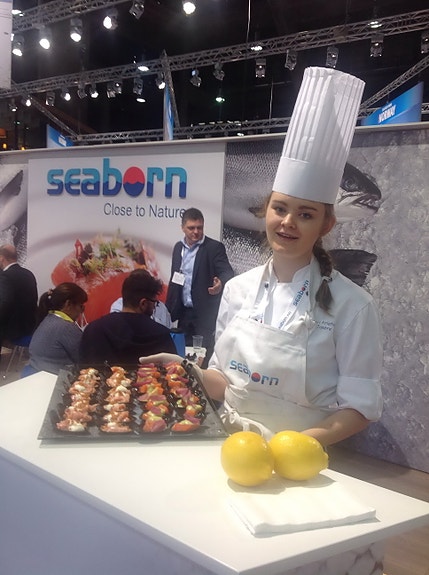 Smak av laks og aure i Brussel.