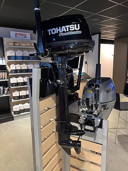 Tohatsu MFS4 C lang stamme  overligger