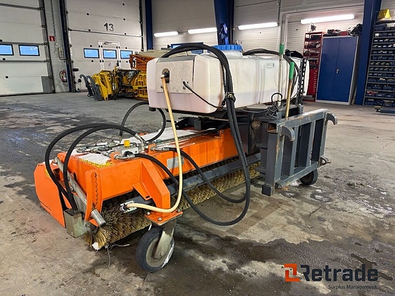 Tuchel Profi 230 - frontkost med oppsamler!