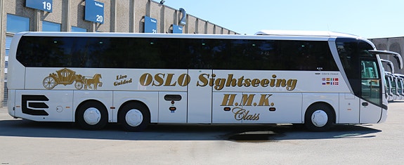 Sightseeingbuss for Oslo.