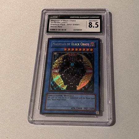 Yu-Gi-Oh! Magician of Black Chaos PP01-EN001 CGC 8.5
