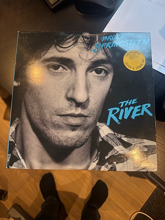 *Sjelden mulighet*Bruce Springsteen The River vinylplate 2 pk