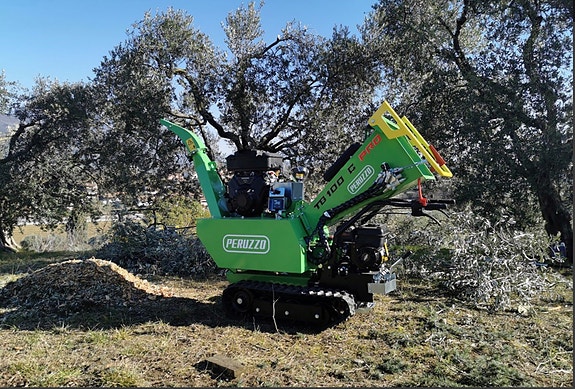 Peruzzo TB 100-C PRO beltegående flishugger