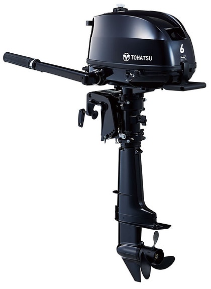 Tohatsu MFS 6 DDS kort stamme, overligger