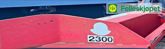 Westbjørn totrinnsfres. 2300