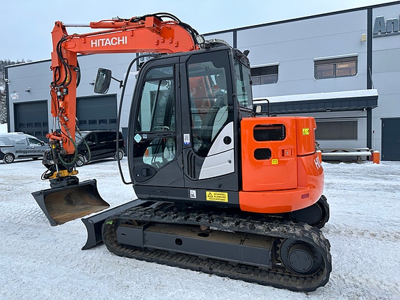 Hitachi ZX 85 US-5A , Sertifisert og godkjent maskin, Vi tar alt tenkelig i innbytte, bare kom med forslag, alt er mulig.