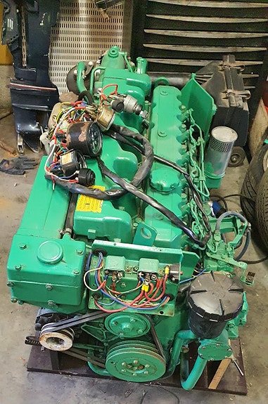 volvo penta tmd 40 ink 290 duo drev 3 of 5
