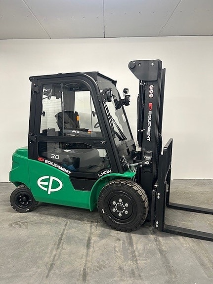 EP EFL253 - NY PÅ LAGER! Elektrisk motvekts truck med litium batteri og alt utstyr!