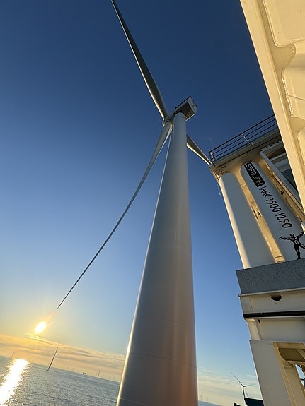 Offshore wind farm installation