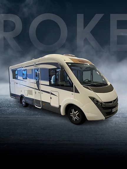 Mobilvetta K-YACHT 89 TEKNO LINE Queenbed / Hengerfeste / Skinninteriør