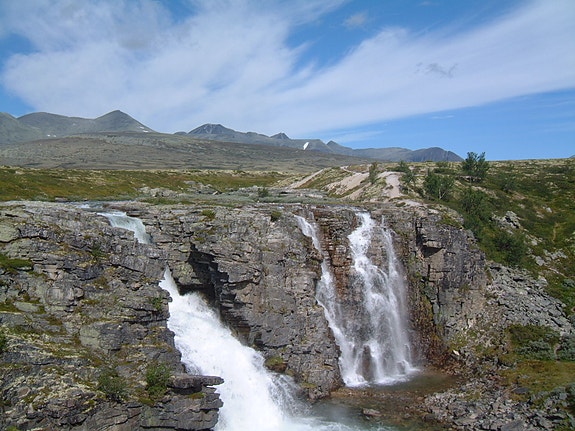 Bruresløret Ulafossen - Rondane
