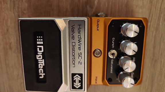 Digitech HardWire SC-2 Valve Distortion gitarpedal | FINN-torget