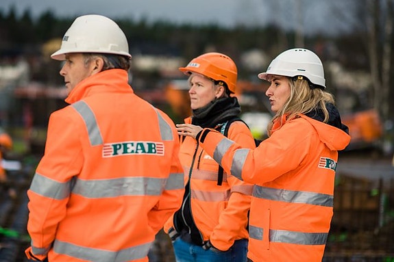 Peab Bygg AS, distrikt BVT avdeling Telemark og Vestfold logo