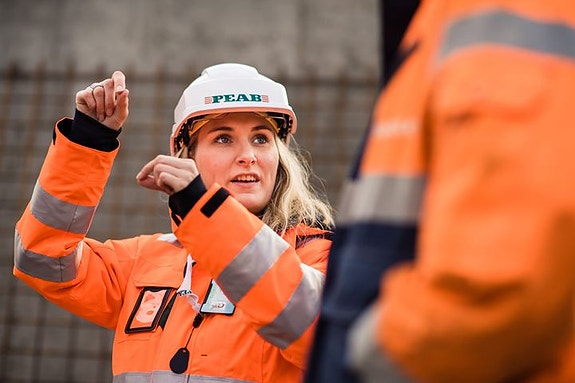 Peab Bygg AS, Distrikt BVT avdeling Buskerud logo