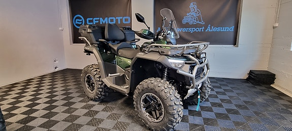 CFMOTO UNIK MULIGHET: CFMOTO 1000 Overland ABS i "Custom" Forest Green