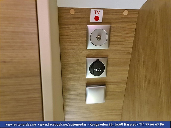  Klargjort for tv ved sengene