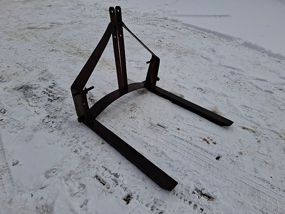 Bakmontert pallegaffel