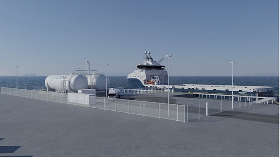 Azane Infrastructure AS Secures ENOVA Grant of NOK 442 million to Build Ammonia Bunkering Terminals Along Norwegian Coast
