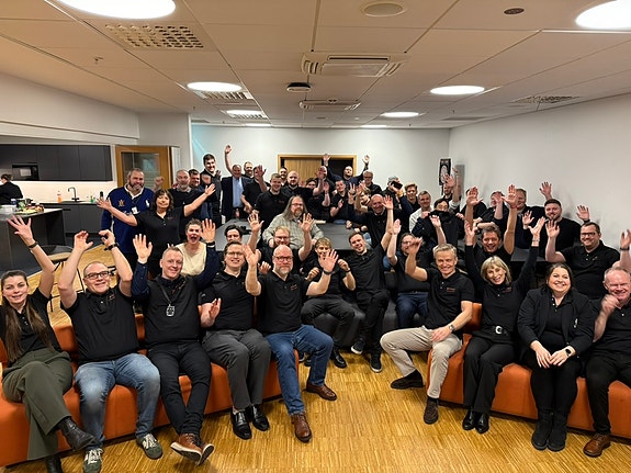 Årets samling på Oslokontoret