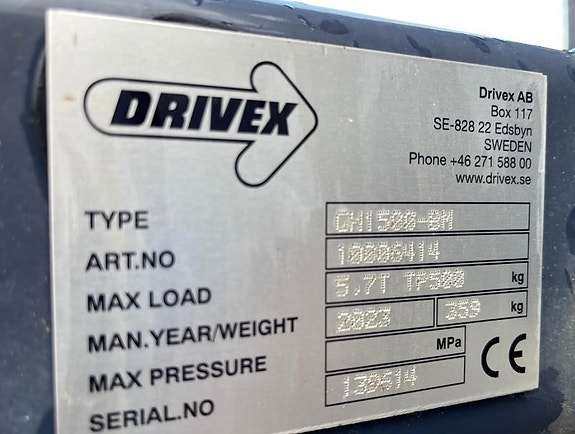 Andre Drivex gh 1500m mek. pallegaffel 6 of 6