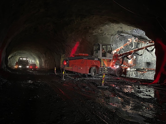 Tverrslag Skøyen, K2C