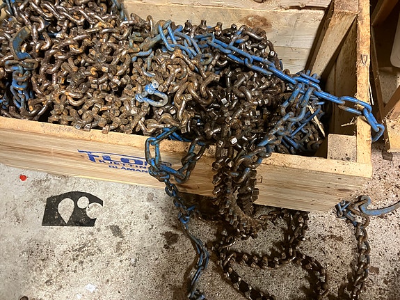 Blåmann 7 mm Pigg Kjetting 440/80-24 . 480/80-38 . 480/80-34