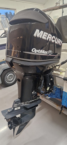 Mercury 115 optimax 2010 selges som rep/dele motor
