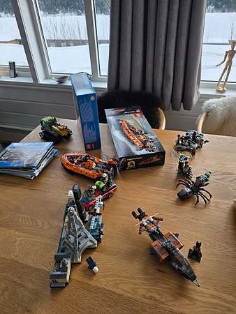 LEGO, diverse + Technic byggesett