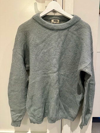 Acne Studios genser dus grønn mohairull dame S