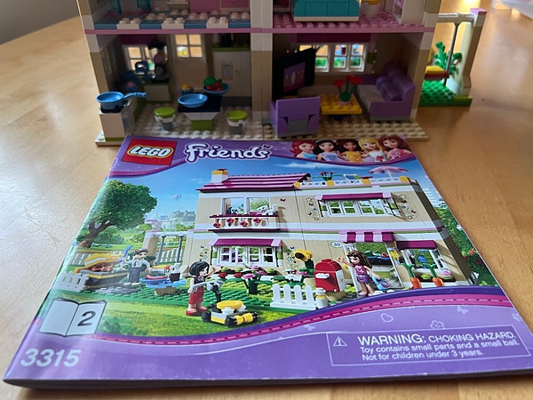 LEGO Friends Olivia hus - sett nr 3315