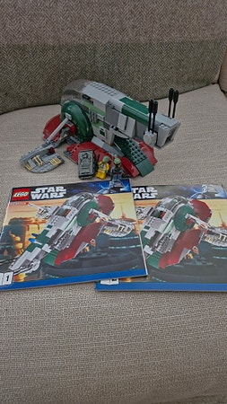 Lego Star Wars 8097 Slave 1 til salgs!