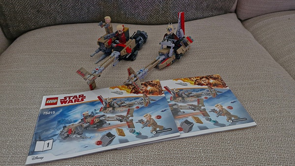 Lego Star Wars 75215 Cloud-Rider Swoop Bikes til salgs!