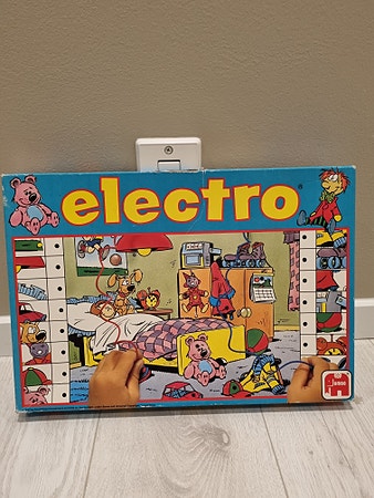 Vintage Electro brettspill fra Jumbo (1985)