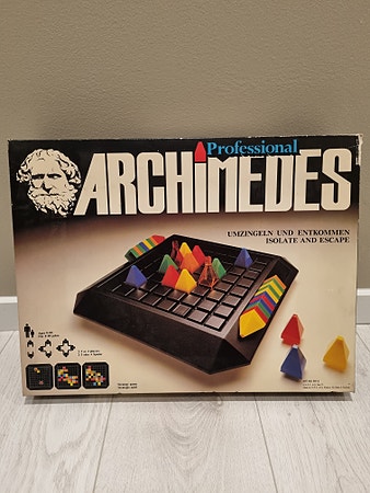 Vintage Archimedes brettspill