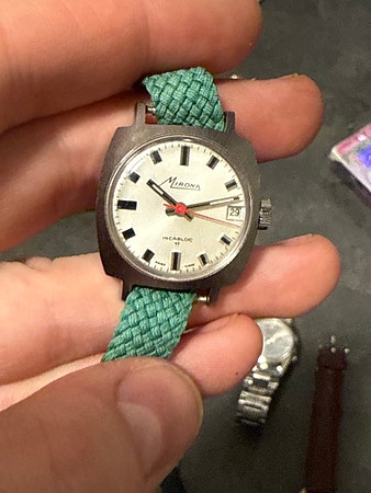 Mirona dame ur | Strøken Vintage klokke