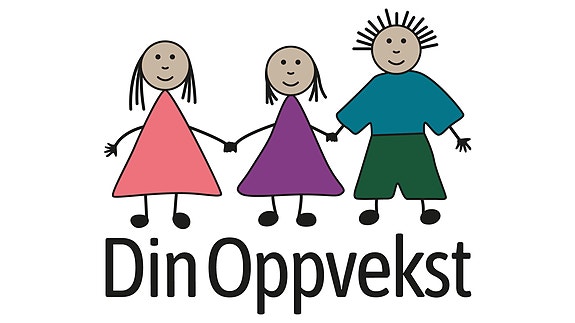 Din Oppvekst logo
