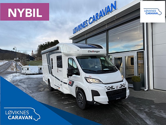 Challenger 260 ULTIMATE EDITION - Adaptiv cruise - Solcelle - Senkeseng!
