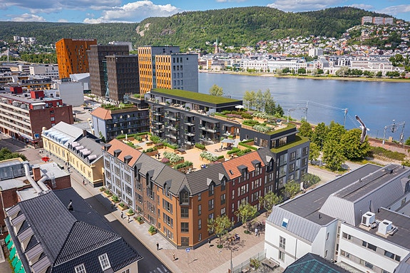 Sentralt på Strømsø.