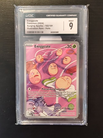 CGC graderte Pokémon kort selges