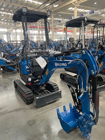 Rippa R13 PRO+ minigraver – NY 2026 modell – Kubota D722 – 1320 kg 3 of 5