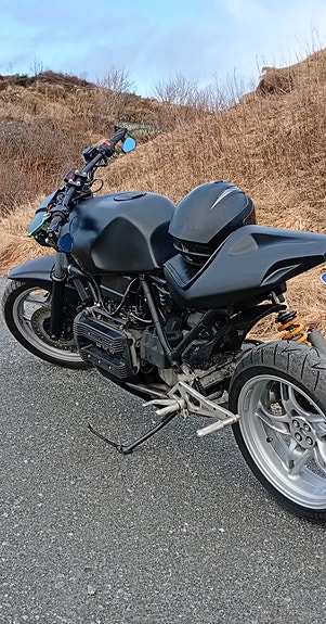 BMW K75 Cafe Racer/Black matt 4 of 17