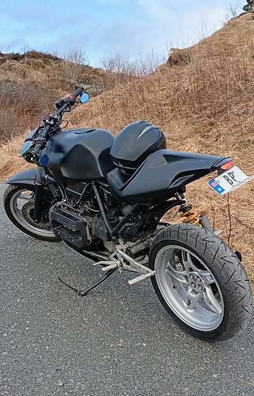 BMW K75 Cafe Racer/Black matt 15 of 17