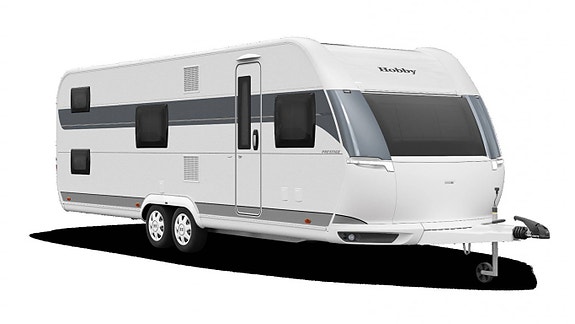 Hobby 720 KWFU Prestige med ALDE Vannbårenvarme, city-vann, Steikovn, Led/smart tv +++ // Kan leveres i hele Norge!