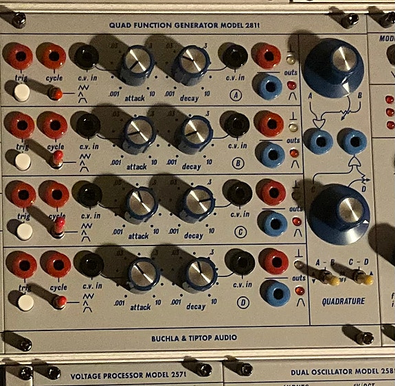 Tiptop Buchla 281t - Quad Function Generator | FINN-torget
