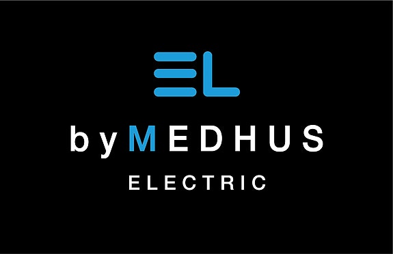 Electric byMEDHUS as logo