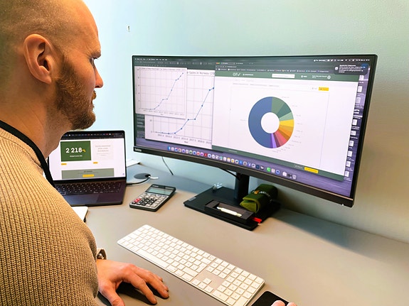 Du får jobbe sammen med andre som drives av arbeidet med å utvikle trygge og effektive veier, gjennom tall og fakta om både kjøretøy og vei.
