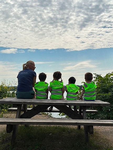 Vi er glade i å være ute på tur!