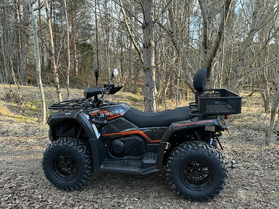 Goes TERROX 500 - POWERED BY CFMOTO - SERVO / KROK / VINSJ / ALUFELGER / BRØYTESKJÆR KAMPANJE nå kun kr 3.995,-